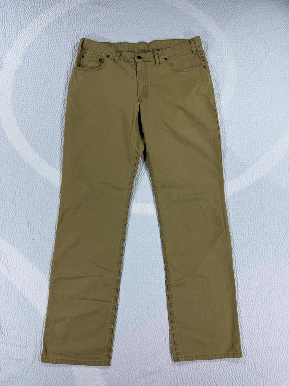 Vintage Bills Khakis Pants Mens 36x34 Brown Chino USA Cotton Causal